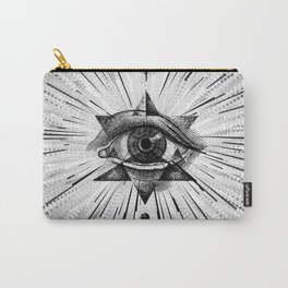 New Horizons Carry-All Pouch | Vector, Sci-Fi, Pattern, Black and White 