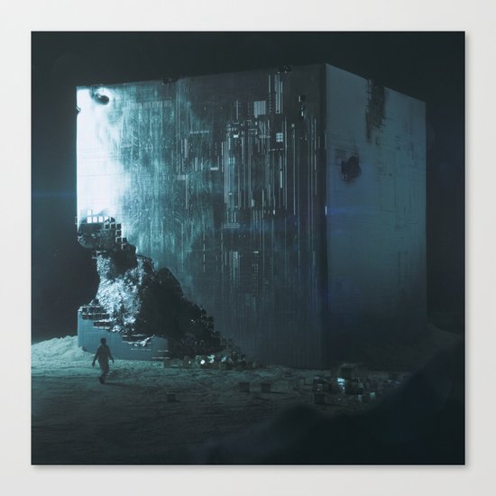 DECAY BOX (everyday 01.12.16) Canvas Print