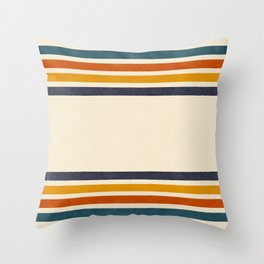 Blanket Stripe - classic Throw Pillow