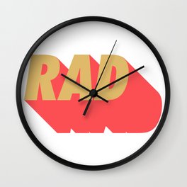 Rad 09 Wall Clock