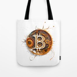 Bitcoin Two by Patrick Hager Tote Bag