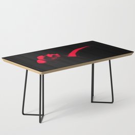 Red Cameo Coffee Table