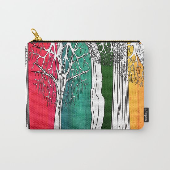 Color Forest Carry-All Pouch