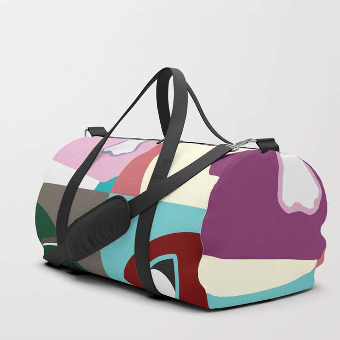 When I'm lost in thought patchwork 4 Duffle Bag