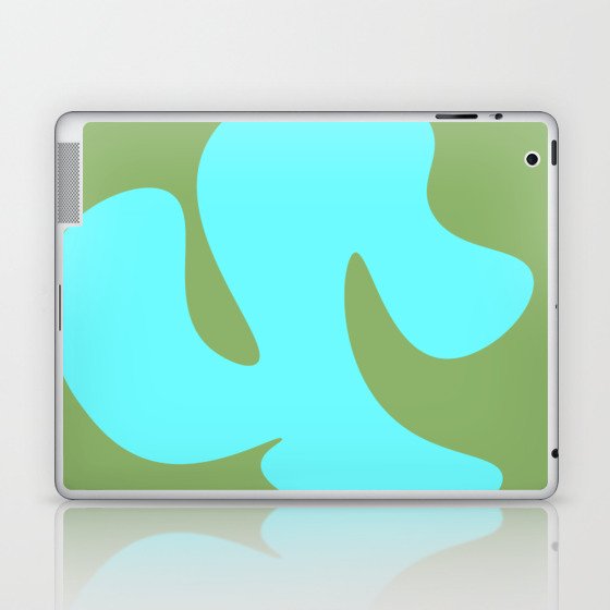 5 Abstract Shapes 211220 Minimal Art  Laptop & iPad Skin