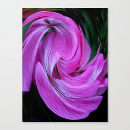 Geranium Pink Canvas Print