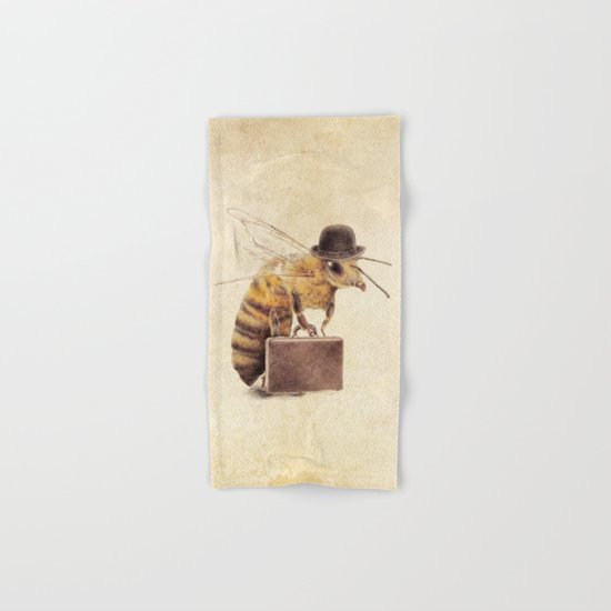 Worker Bee Hand & Bath Towel