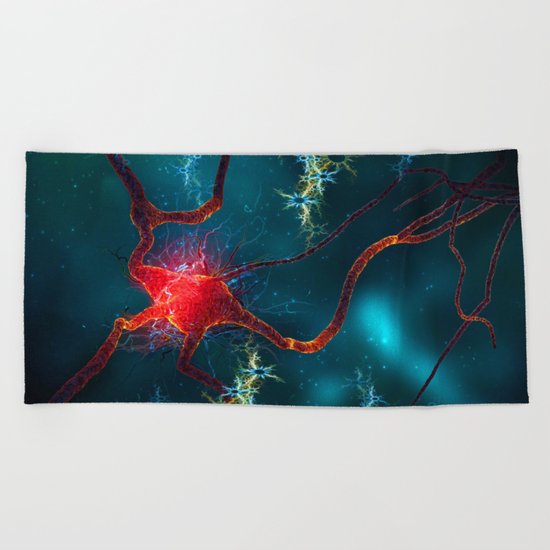 Life | Born to be Kind Beach Towel