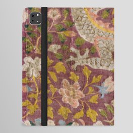 Retro Tapestry With Dragons and Flowers 11th –12th century Eastern Central Asia (Reproduction) iPad Folio Case