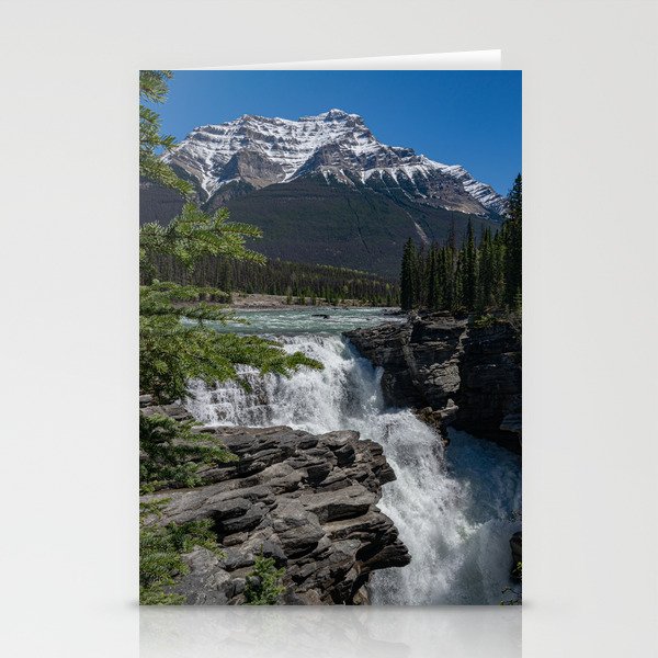 Athabasca falls Stationery Cards