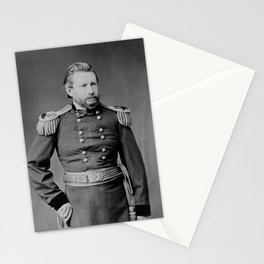General Albert Myer Portrait - Signal Corps Founder Stationery Card