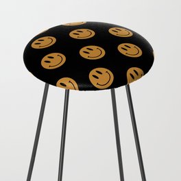 Smilely Face Counter Stool