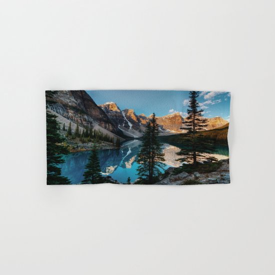 Moraine Lake Canada Hand & Bath Towel