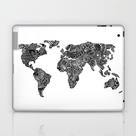 World Laptop & iPad Skin