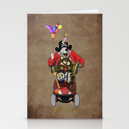 Ahh matey! Stationery Cards