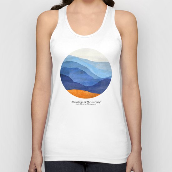 Mountains in the Morning Unisex Tank Top