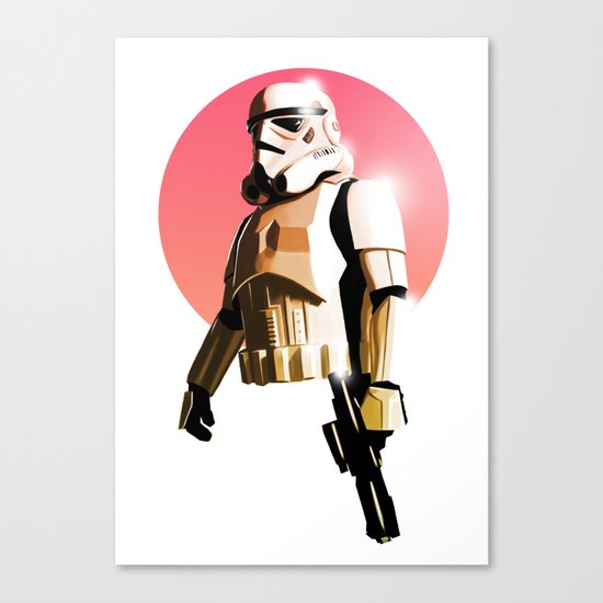 Stormtrooper Canvas Print