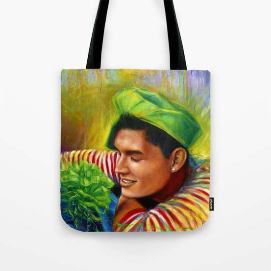Alex Wassabi The Tale Of The Emerald Flower Tote Bag By Laurenealvarado Society6 society6