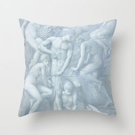 Cupid’s Hunting Fields (1885) Throw Pillow