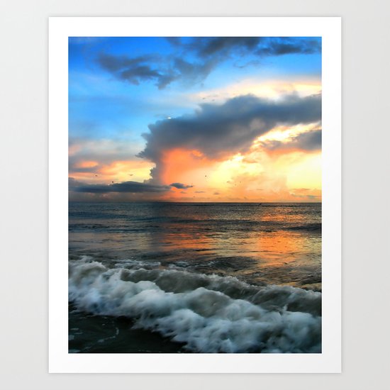 Madeira Beach Sunset 2 Art Print