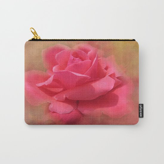 Enchanting Elegant Rose Carry-All Pouch