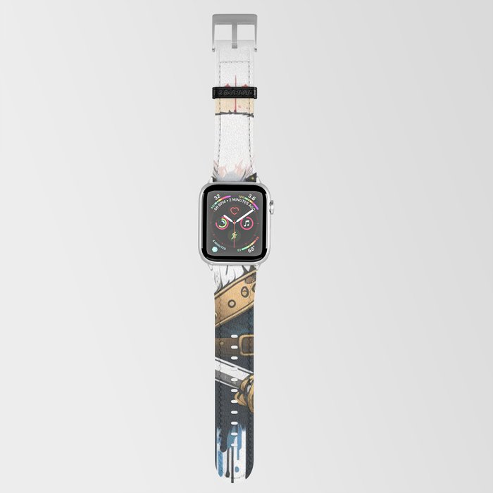 The Eagle with a Samurai Sword Apple Watch Band
