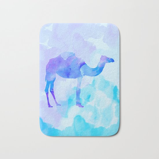 Abstract Camel Bath Mat