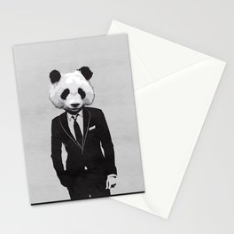 Panda Suit Stationery Cards