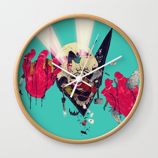 Hero Eater Wall Clock