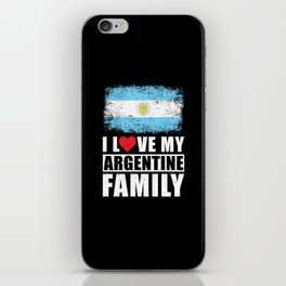 Argentine Family iPhone Skin