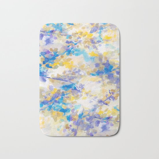 Canopy Blue Bath Mat