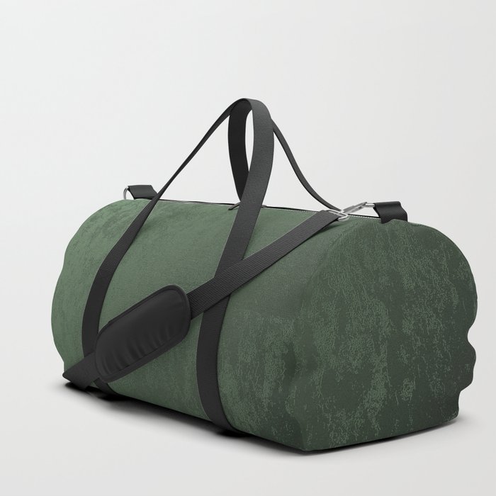 Velvet in Green Duffle Bag