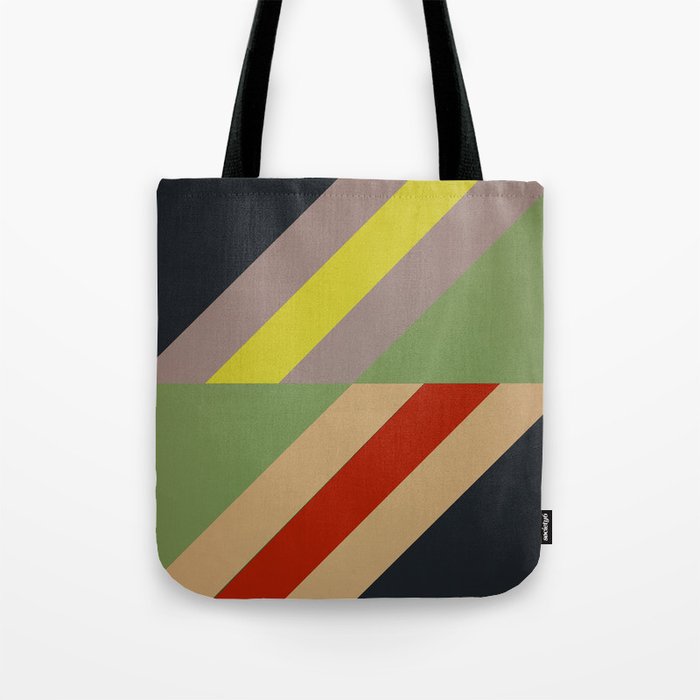 Modernist Geometric Graphic Art Tote Bag
