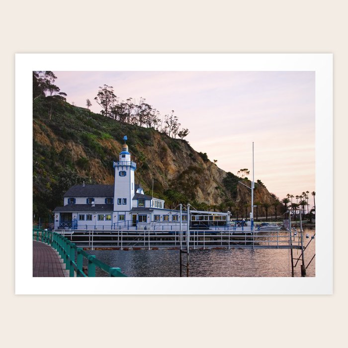 Catalina Yacht Club Art Print by Susan Ford Society6