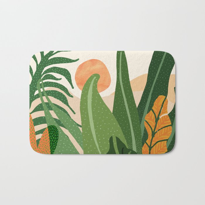 Garden tub store mat