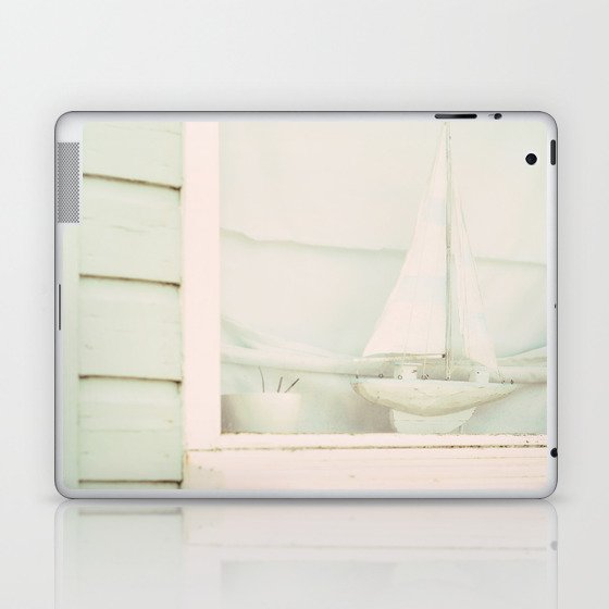 Beach Hut boat ♥ Laptop & iPad Skin