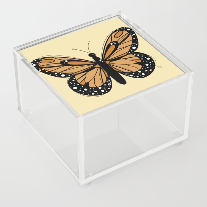 monarch butterfly Acrylic Box