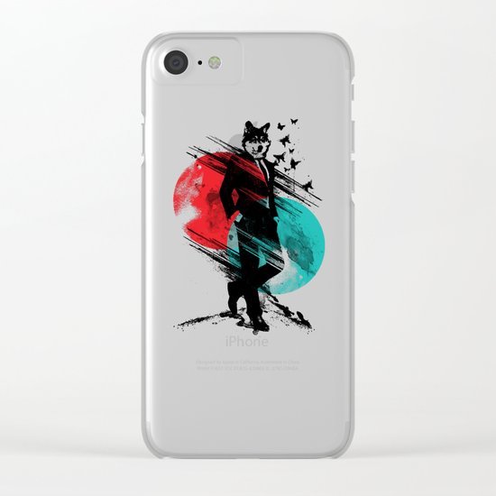 Wolfman Clear iPhone Case