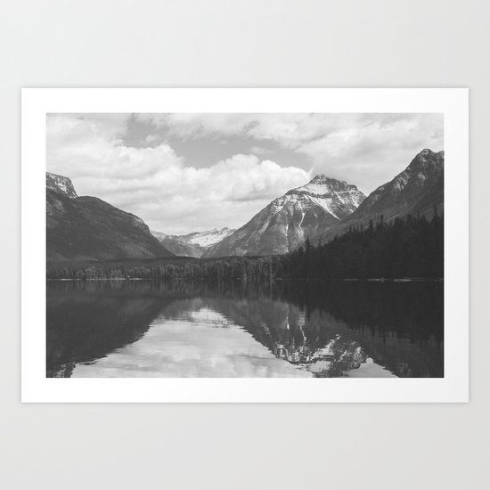 Peace At Lake McDonald Art Print