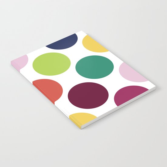 Colorful Dots Notebook