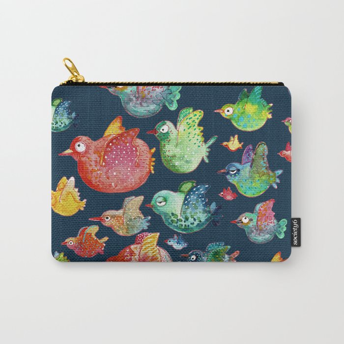 birds at night Carry-All Pouch