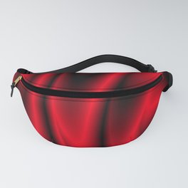 RED SWIRL. Fanny Pack