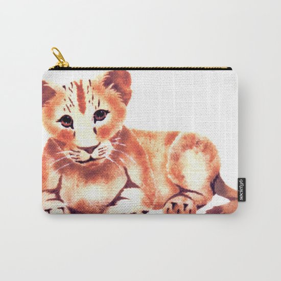 Baby Lion Cub Carry-All Pouch