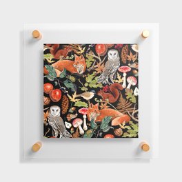 AUTUMN WOODLAND Floating Acrylic Print