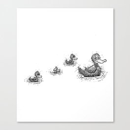 Deviant Duckling Canvas Print