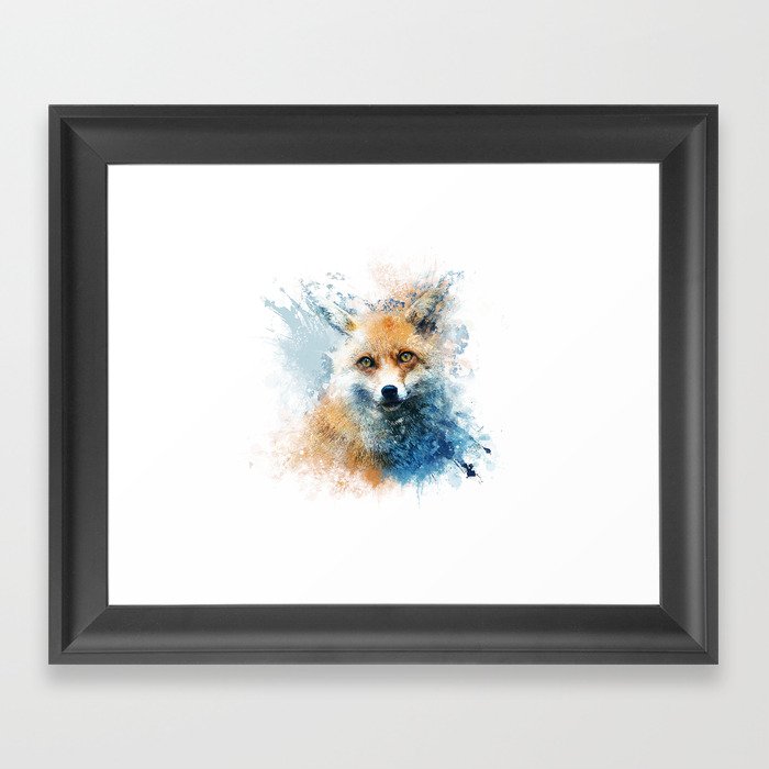 sly fox Framed Art Print