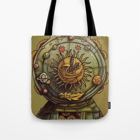 Cosmic Clock Tote Bag