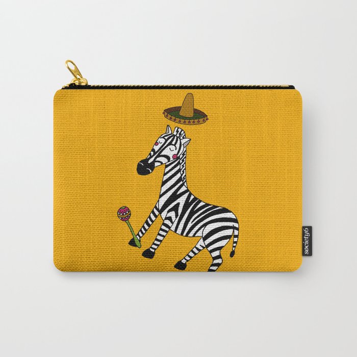 zebra Carry-All Pouch