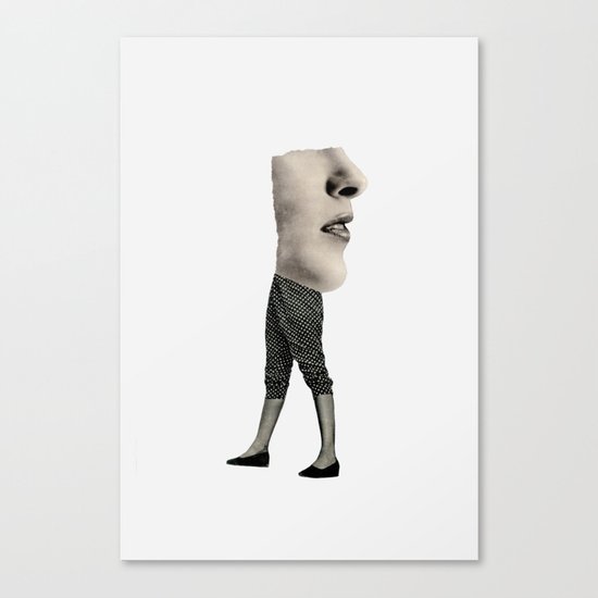 Backwards Canvas Print