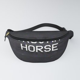 TROJAN HORSE Fanny Pack | Text, Trojanhorses, Screen, Unsuspicious, Greece, Smart, Deceiving, Glitch, Deceiver, Television 
